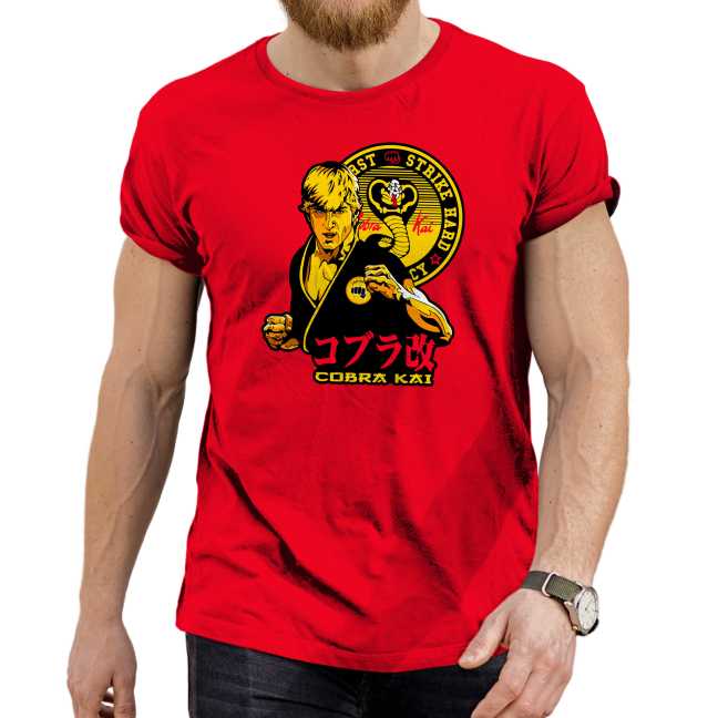 Pánské tričko s potiskem “Cobra Kai"