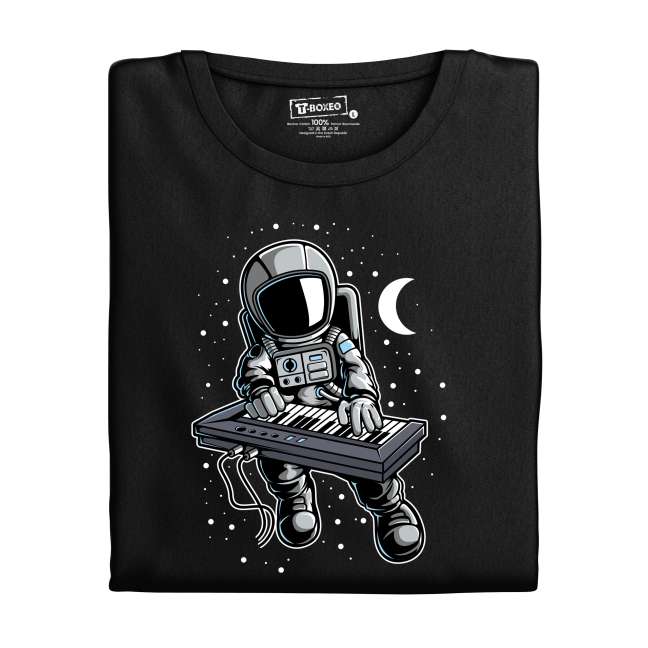 Tričko s potiskem “Astronaut s keyboardem”