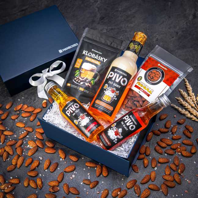 Giftboxeo pro muže - Pivní kosmetika