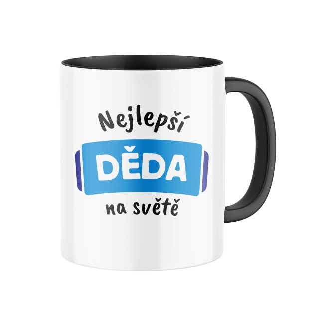 Hrnek s potiskem Nejlepší děda na světě