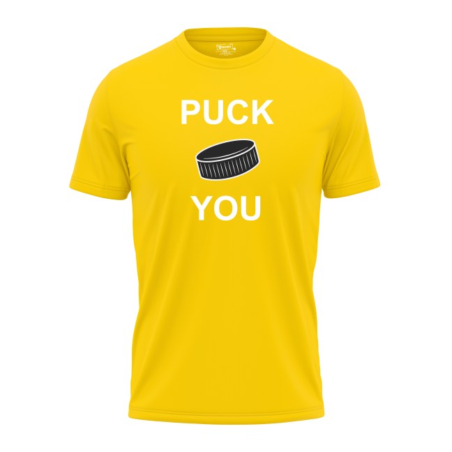 Pánské tričko s potiskem "Puck you"