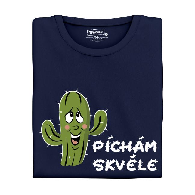 Pánské tričko s potiskem “Píchám skvěle”