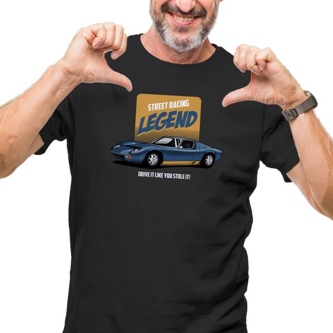 Pánské tričko s potiskem “Street Racing Legend"