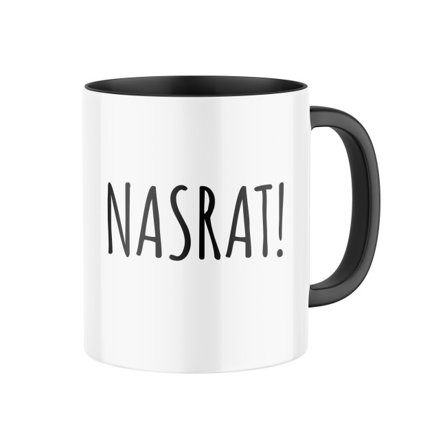 Hrnek s potiskem "Nasrat!"