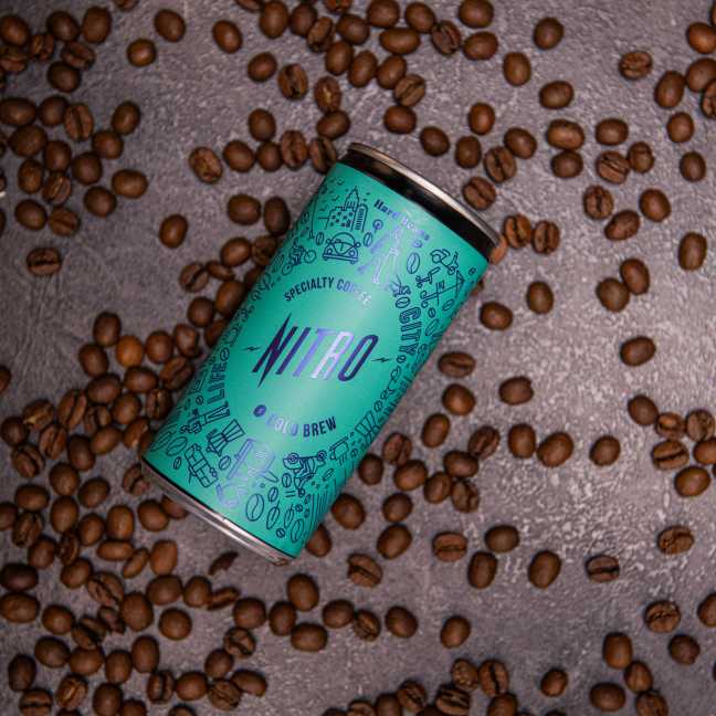 Nitro Cold Brew Classic 200ml - Tyrkysové