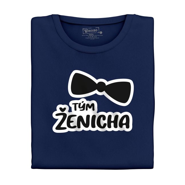 Pánské tričko s potiskem “Tým ženicha”